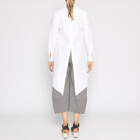 Tessica White Poplin Shirt