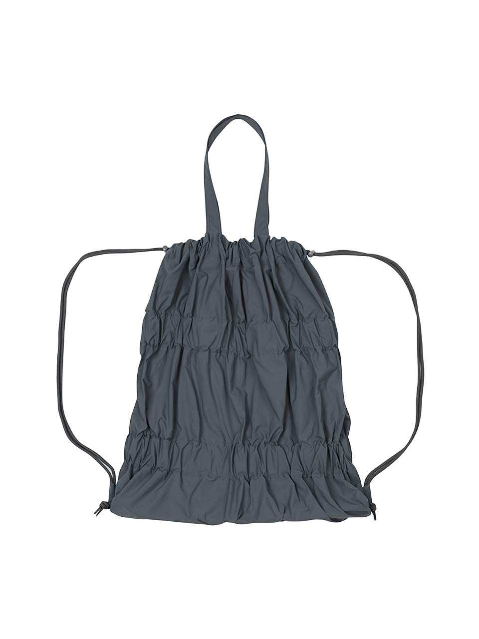 Tiered Banding Backpack Charcoal