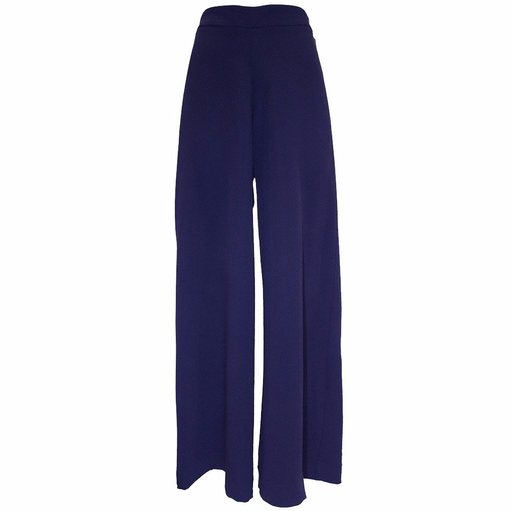 Greta Pant Navy - Tiffany Treloar