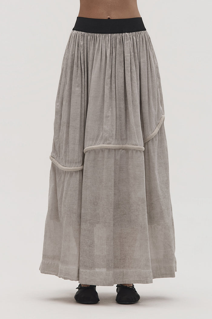 4132 Mecanismo Cold White Skirt