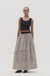 4132 Mecanismo Cold White Skirt