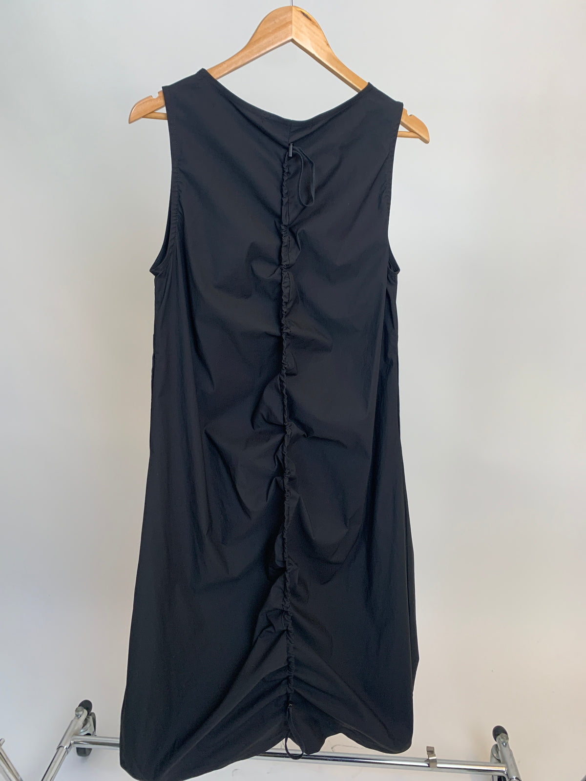 Arlen Black Drawstring Dress