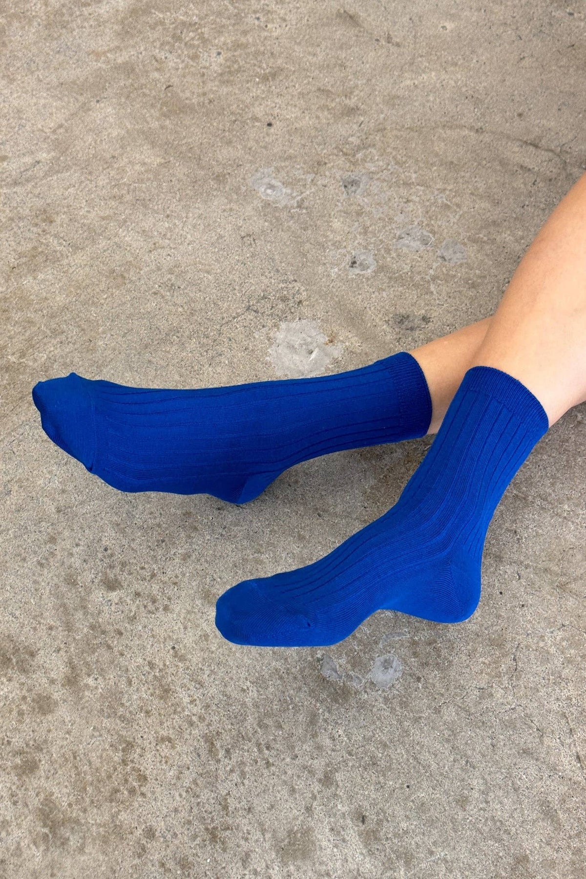 Her Socks - MC Cotton Cobalt