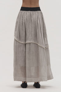 4132 Mecanismo Cold White Skirt