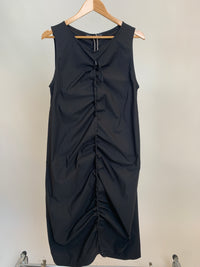 Arlen Black Drawstring Dress