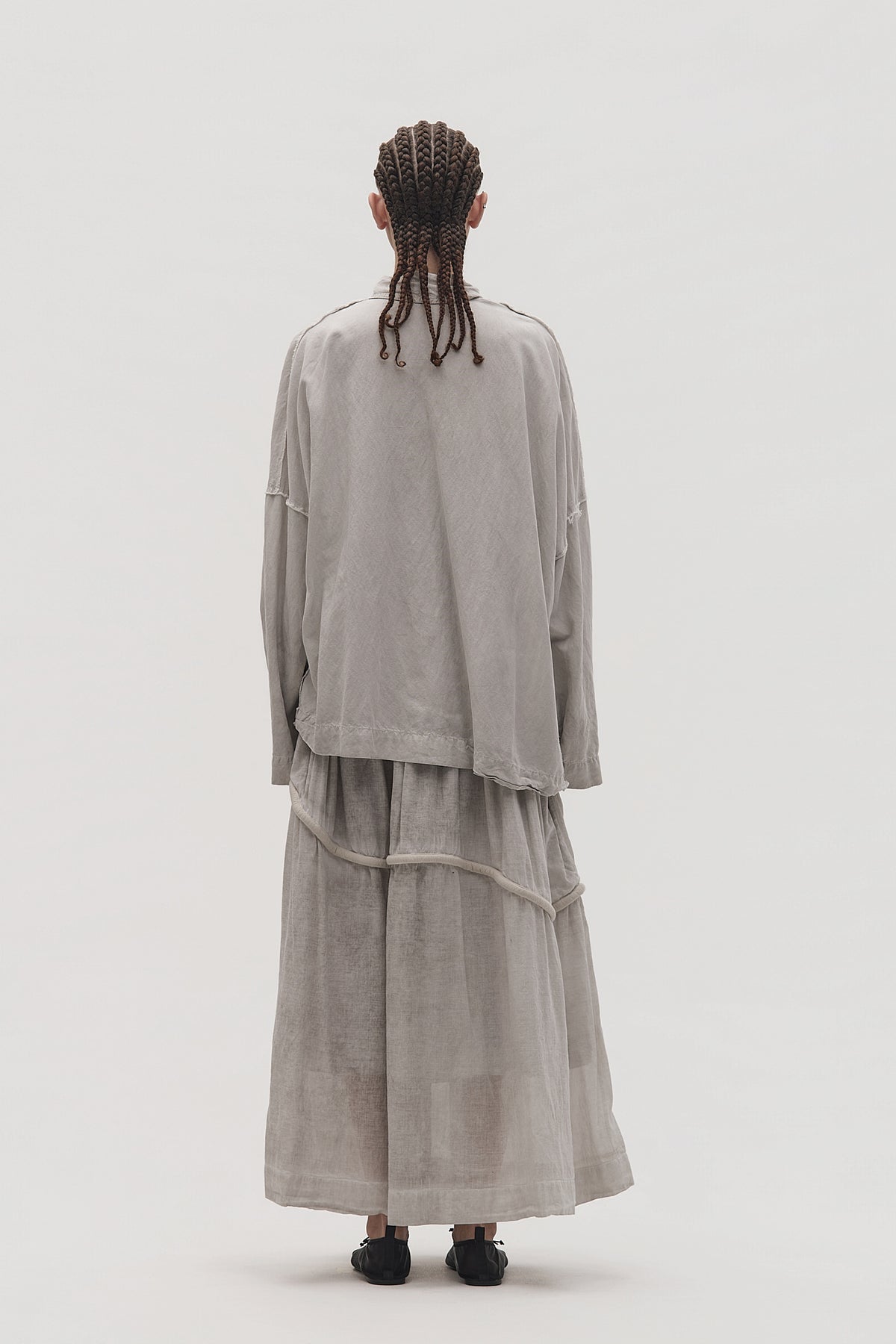 4132 Mecanismo Cold White Skirt