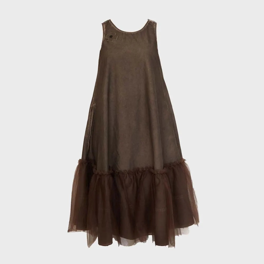 Mesh Dress ll Chocolate