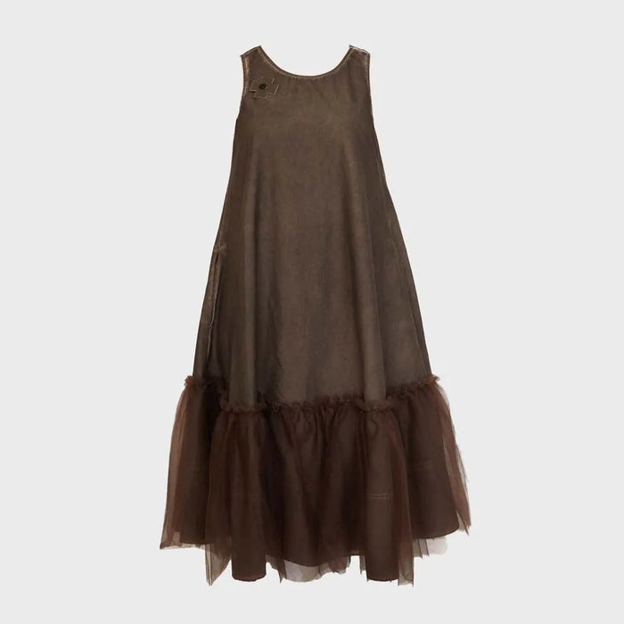 Mesh Dress ll Chocolate