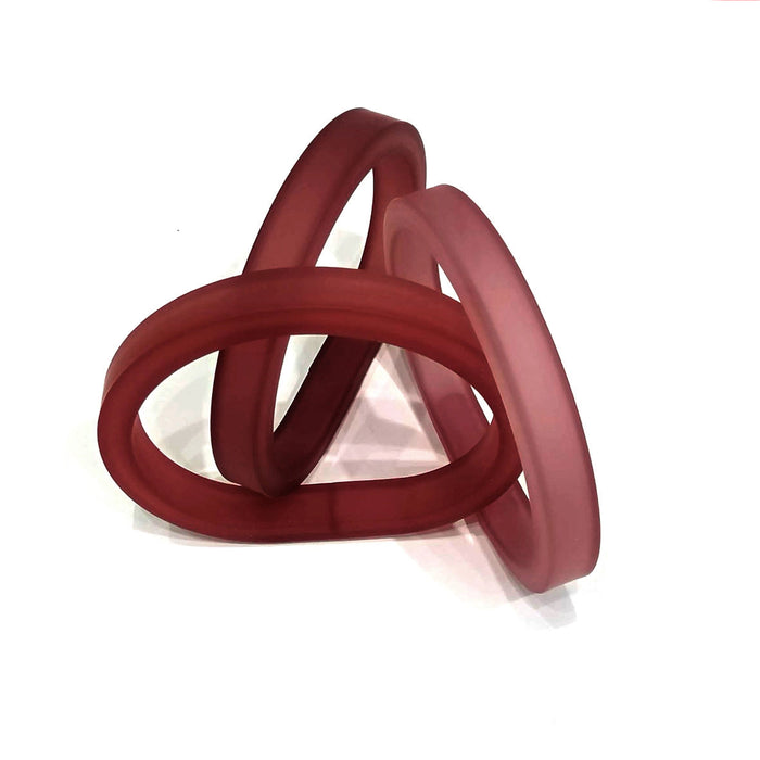 Drim Trio Bracelets - Garnet Amarante