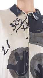RMS23-1280908-221 Shirtdress in Ash Print