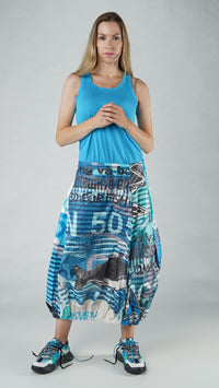 Colorful Print Skirt