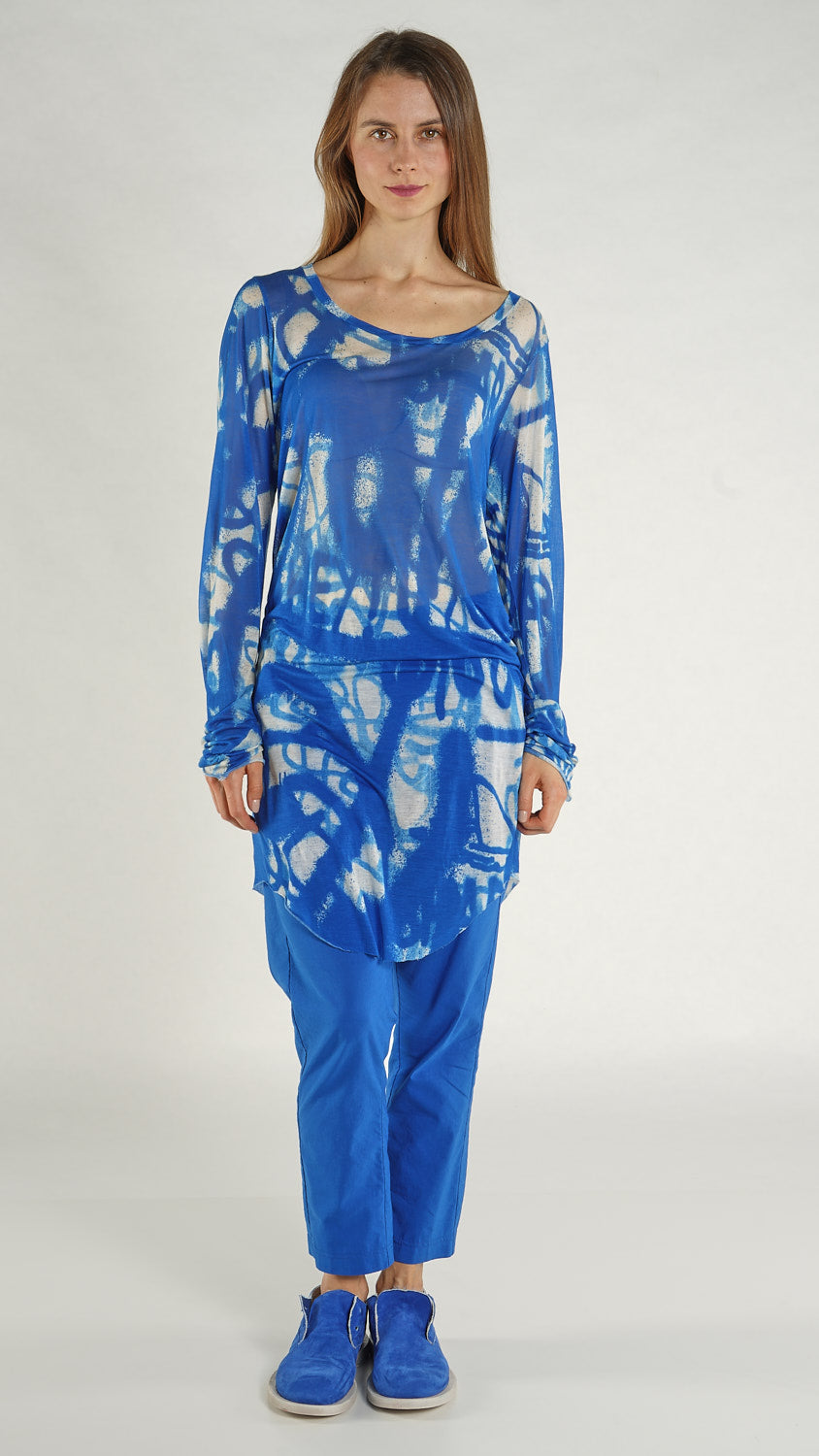 1620501 Electric Print Top