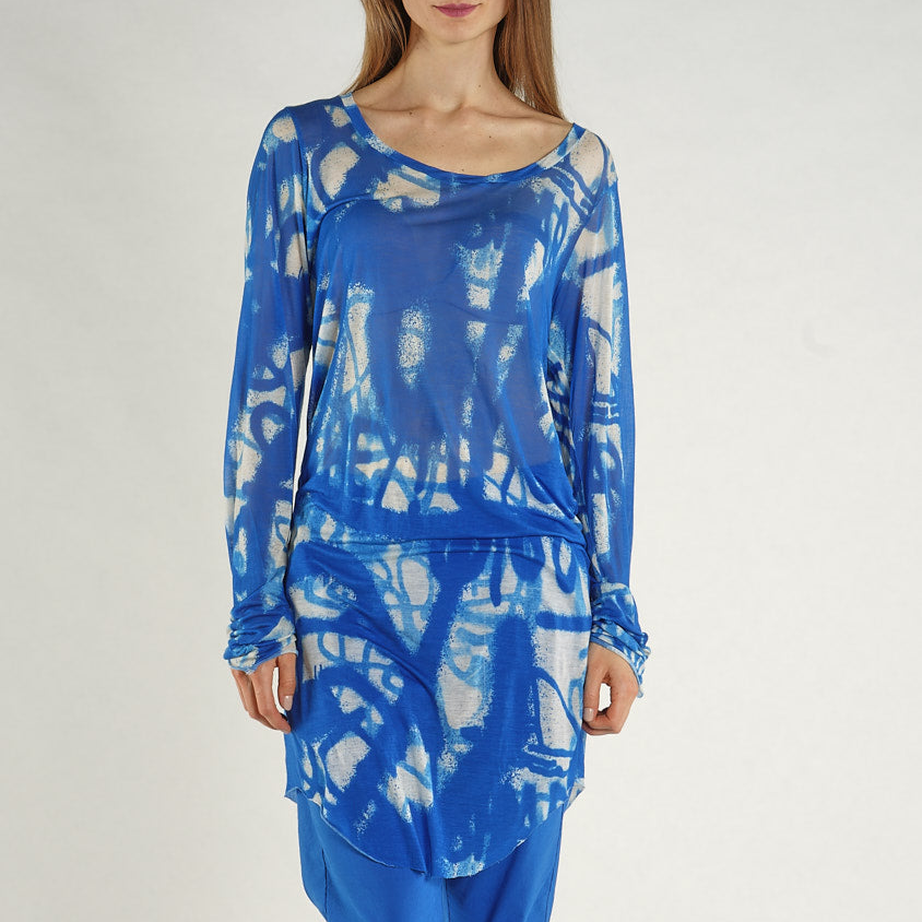 1620501 Electric Print Top