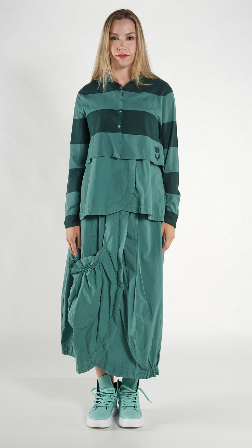 3331702 Grass Tree Stripe Cardigan