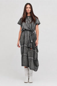 Bisect Dress Blackened Grey
