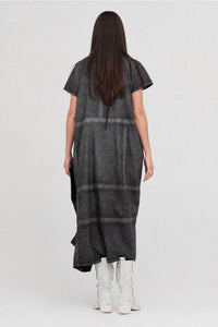 Bisect Dress Blackened Grey