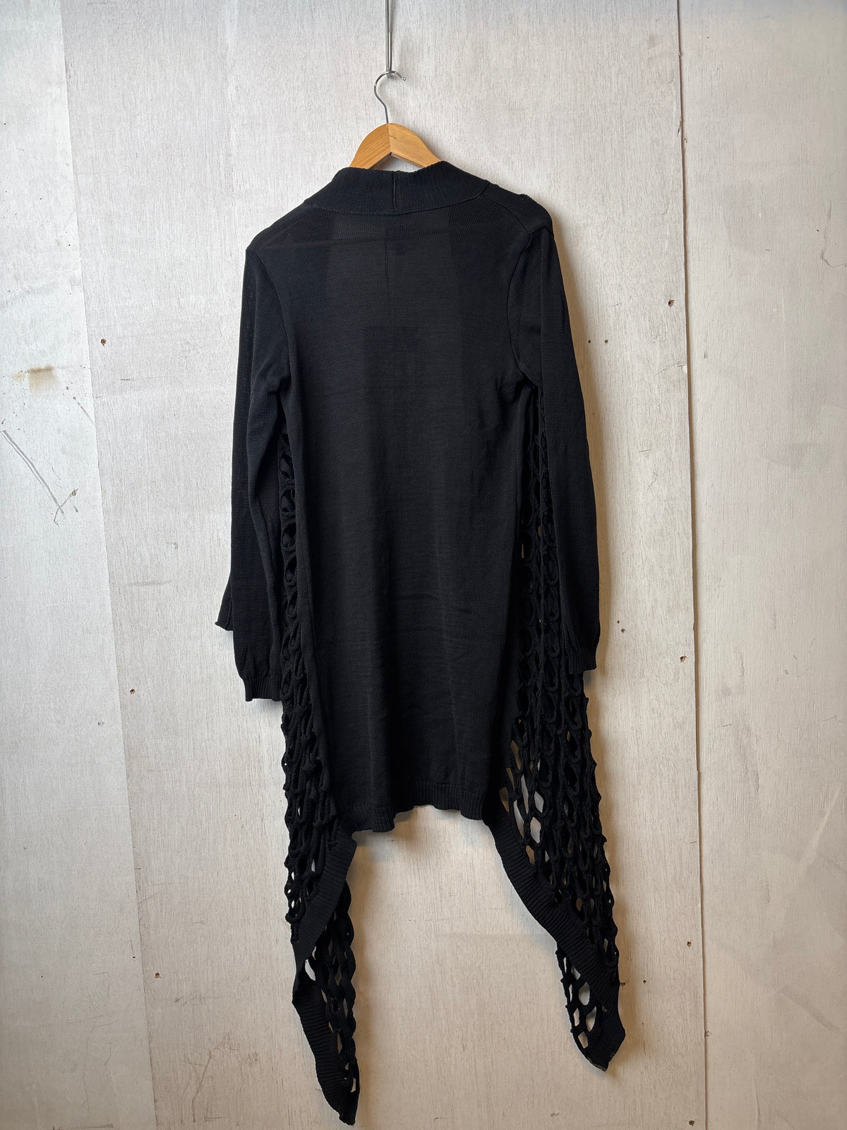 Cameo Long Cardigan Black