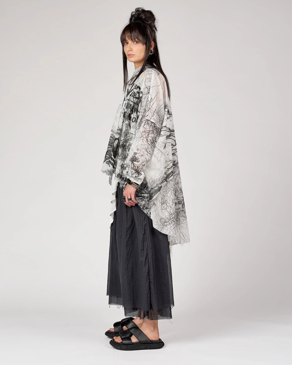 Arta Shirt White Print