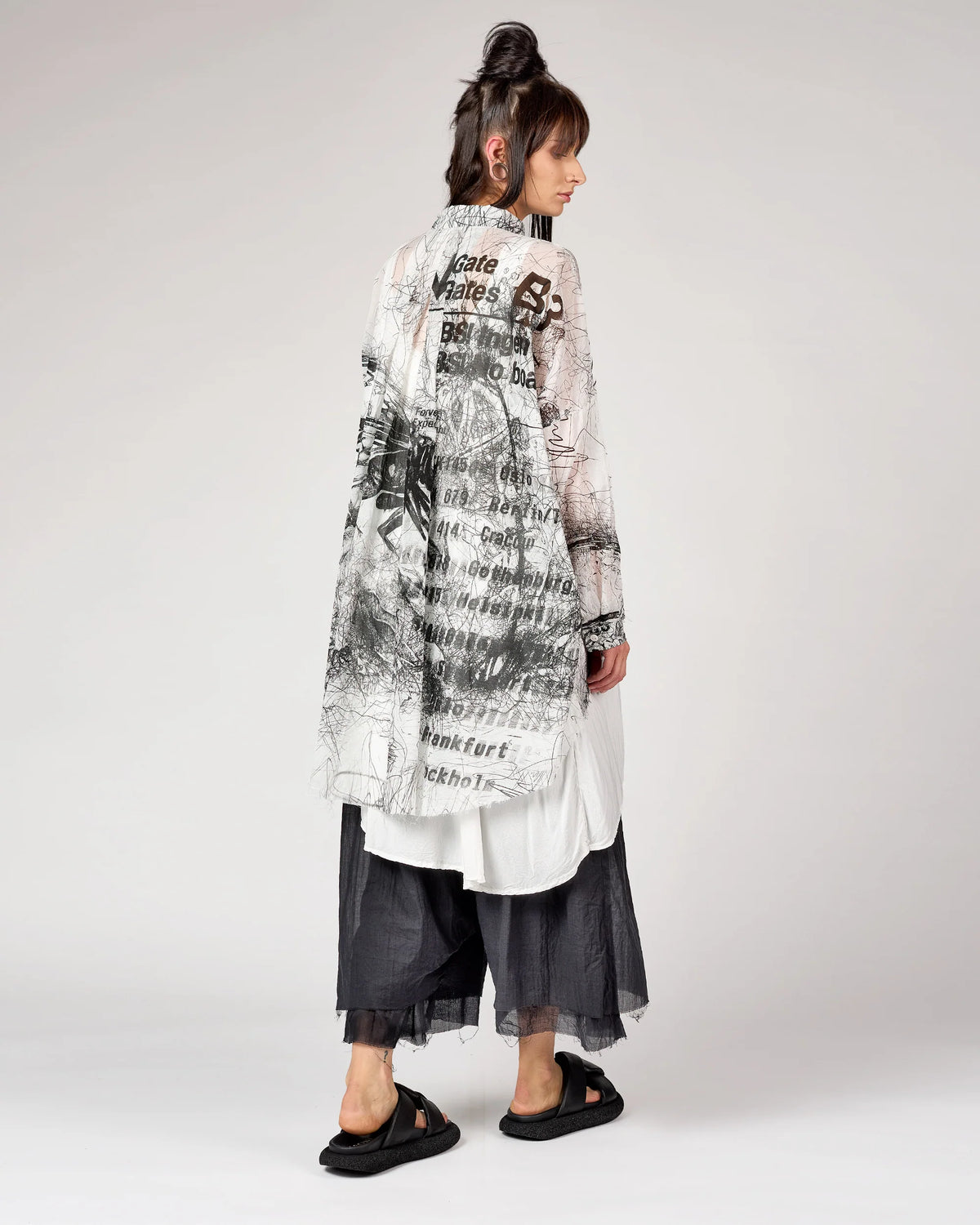 Arta Shirt White Print