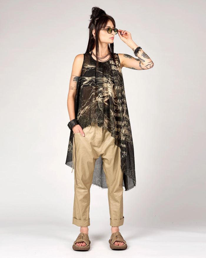 Kokina Tunic Black Print