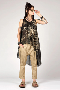 Kokina Tunic Black Print