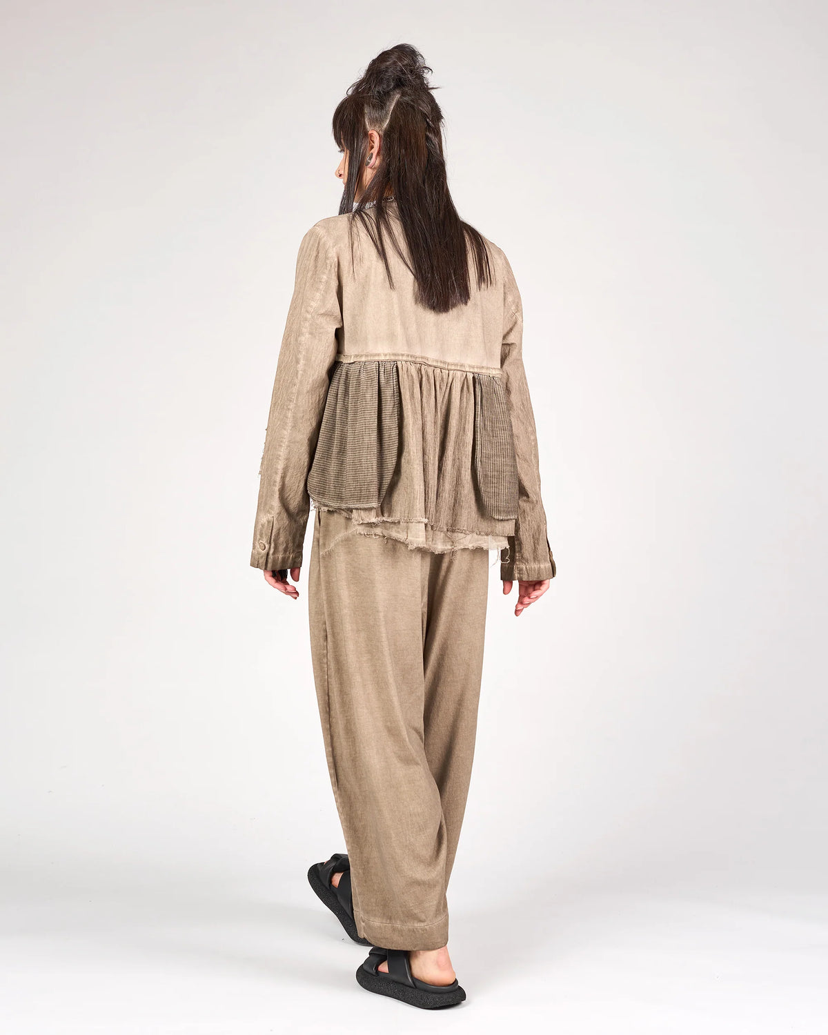 Lusja Blouse-Cardigan Sand