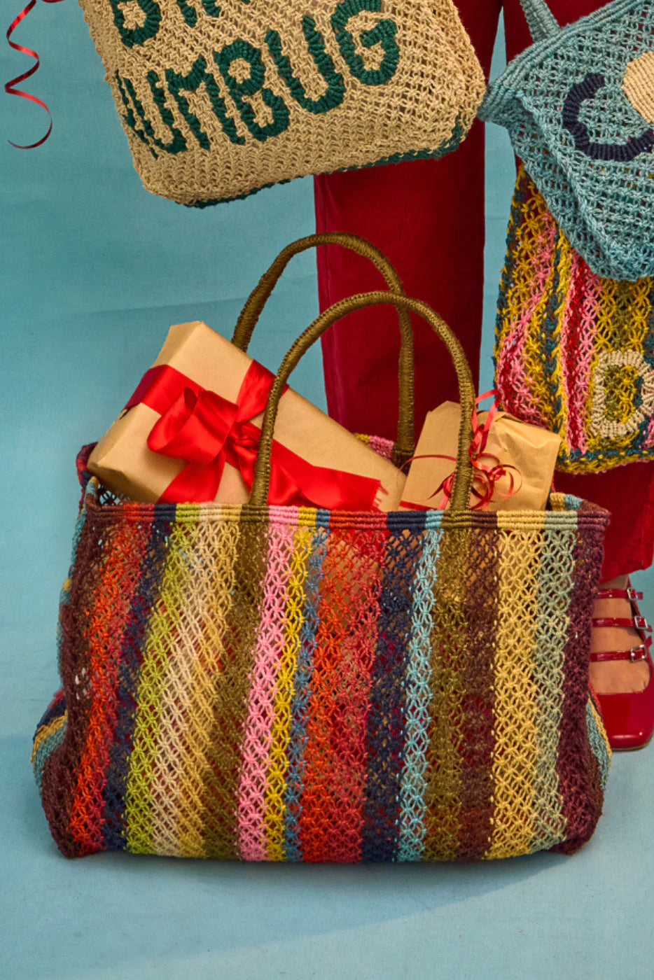 Barry Striped Bag Multi