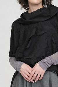 Squared Assembly Top - Black