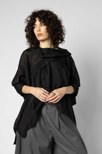 Squared Assembly Top - Black