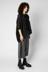 Squared Assembly Top - Black