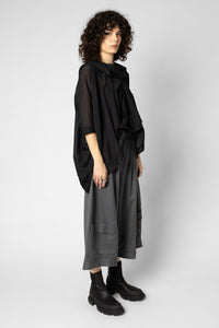 Squared Assembly Top - Black