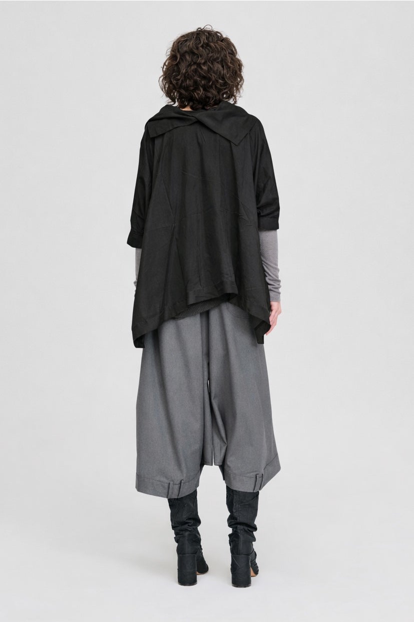 Squared Assembly Top - Black