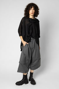 Squared Assembly Top - Black