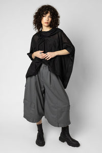 Squared Assembly Top - Black