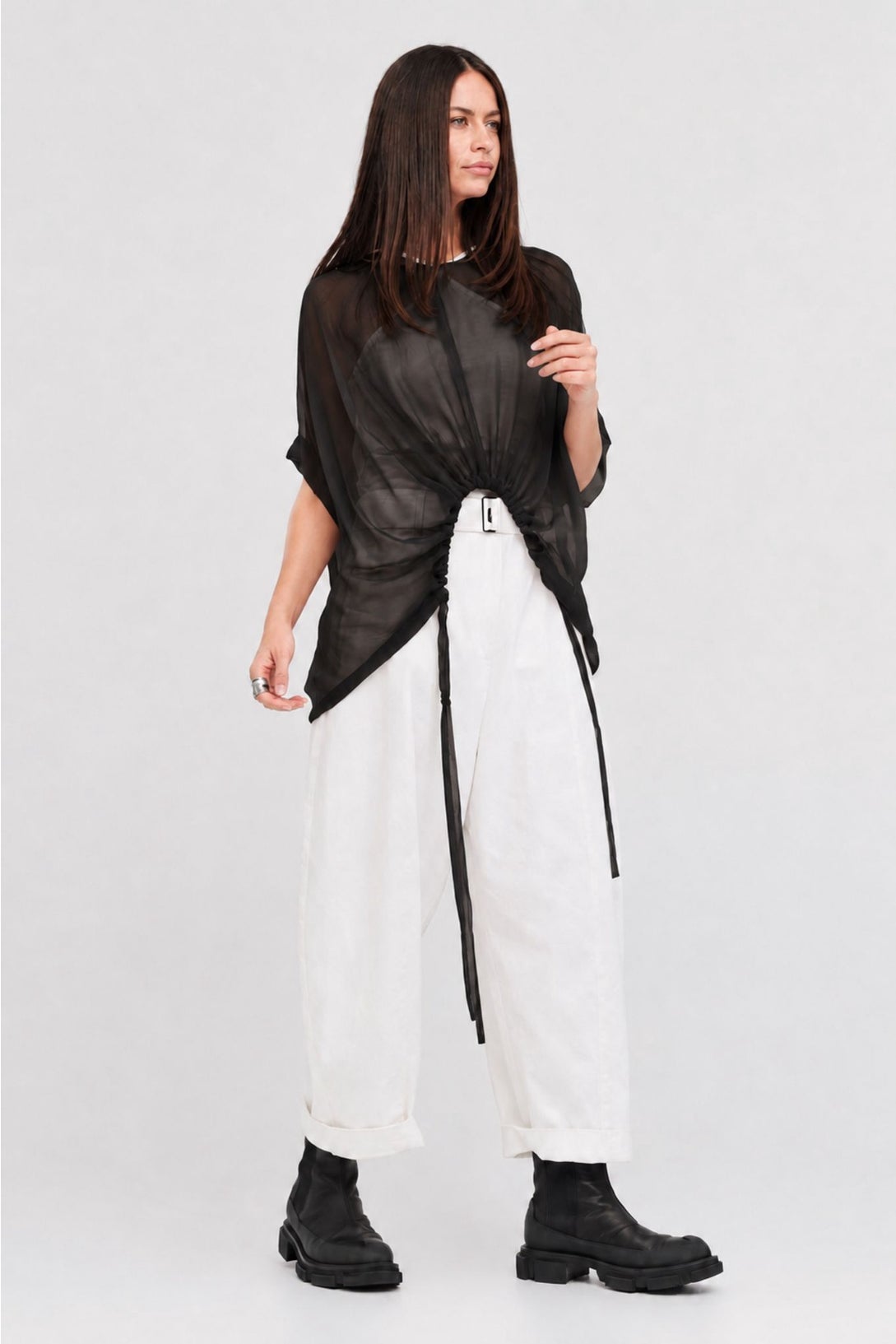 Arched Top Black