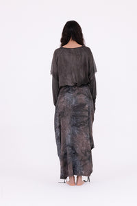 S227 Emerald Grey Skirt