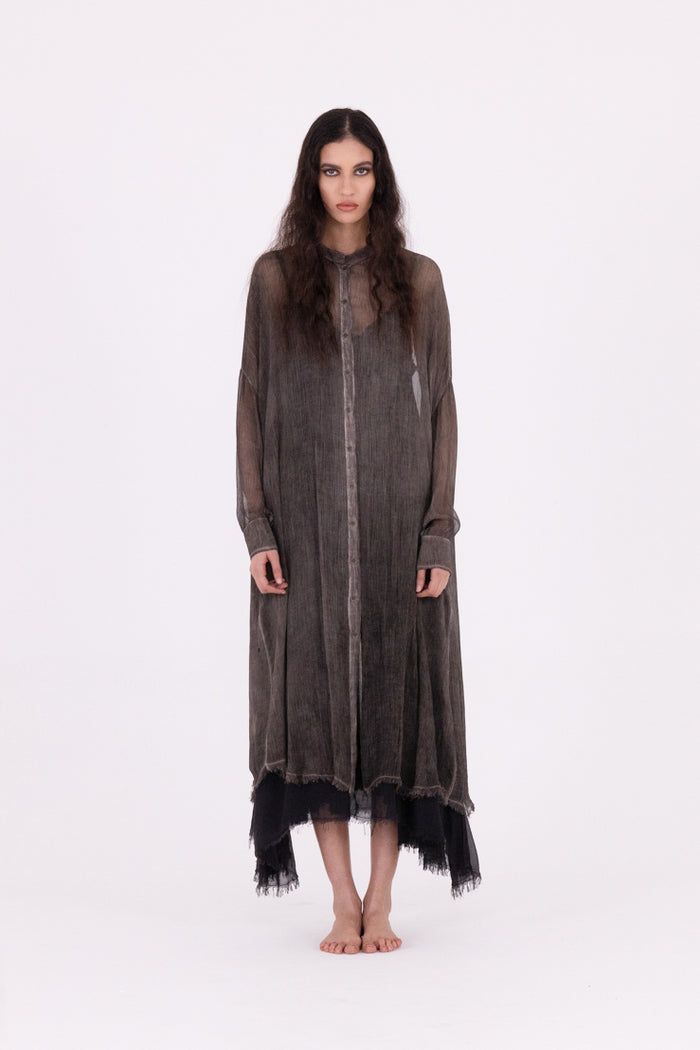 S155 Bengal Shirt Dress