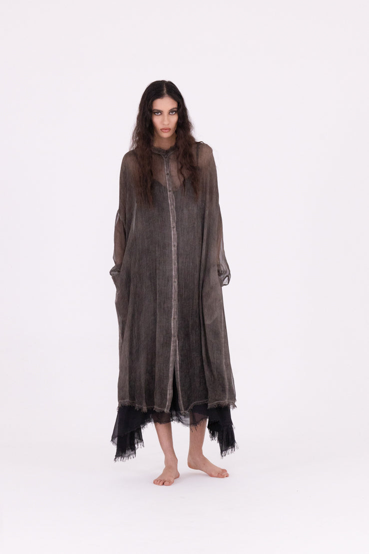 S155 Bengal Shirt Dress