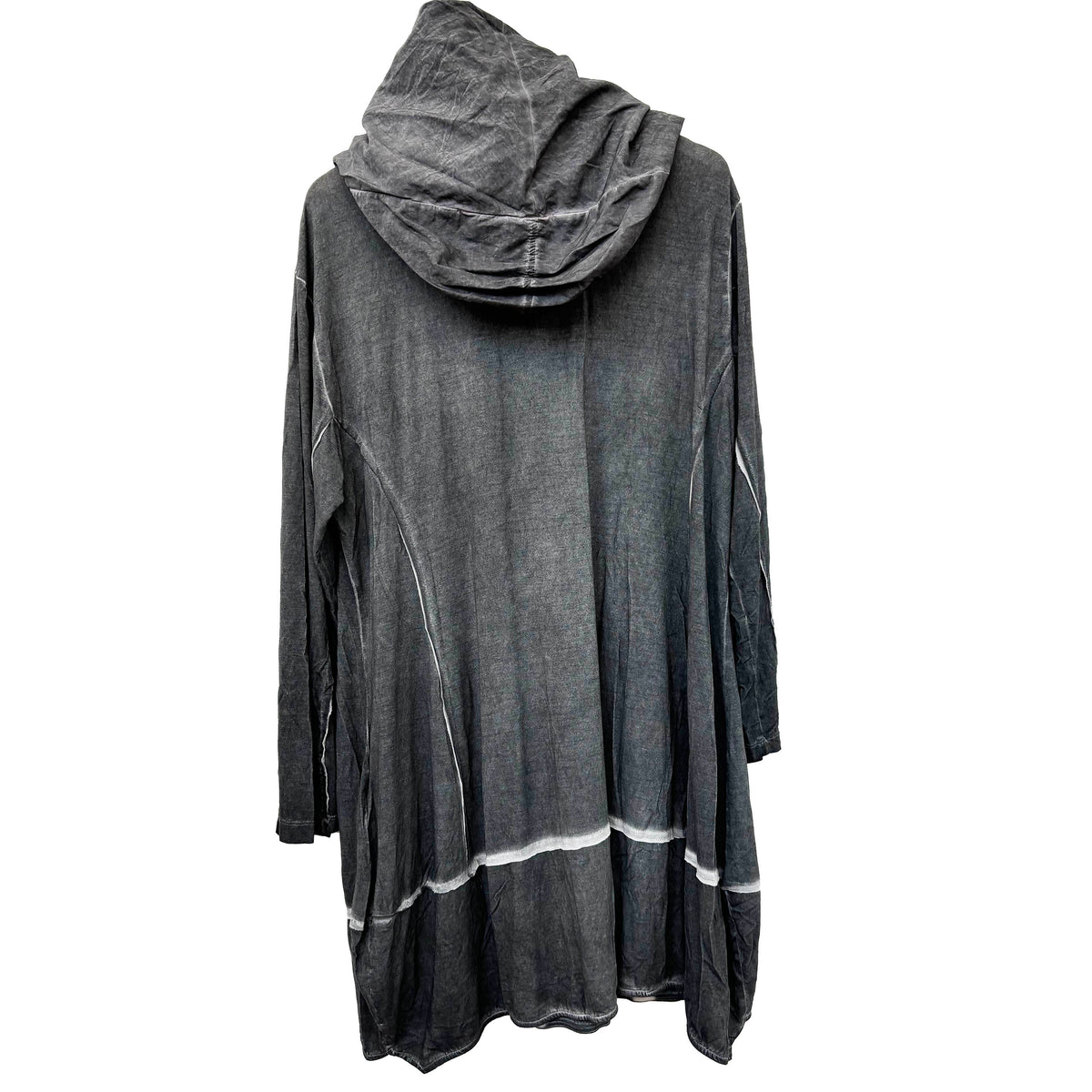 Cowl Neck Tunic in Anthracite