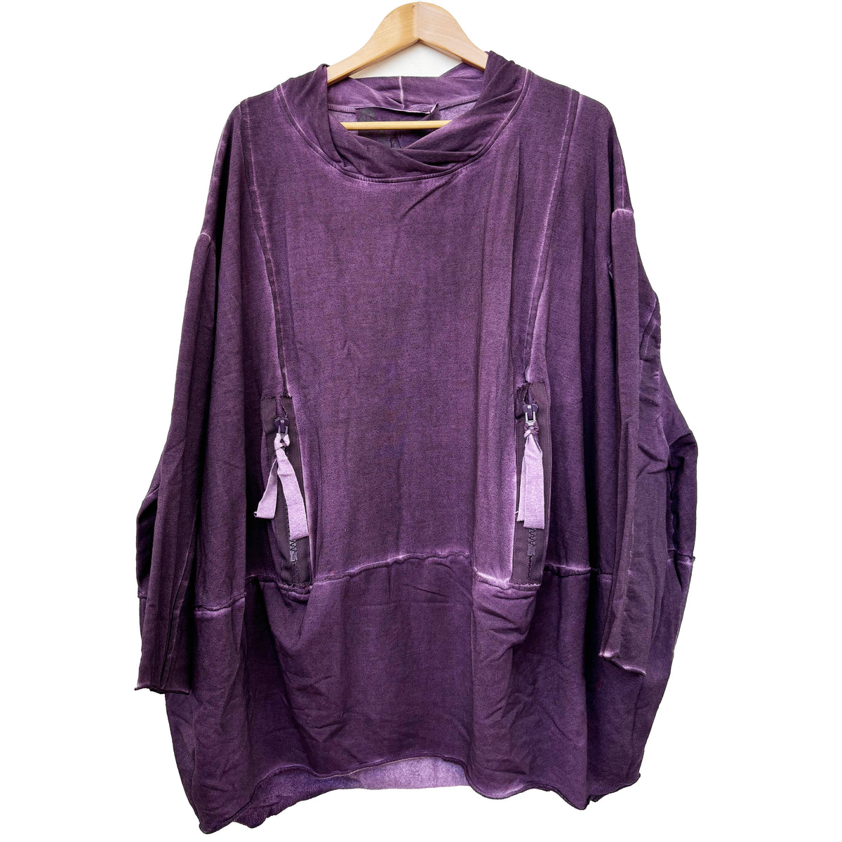 Cocoon Top in Purple