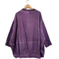 Cocoon Top in Purple