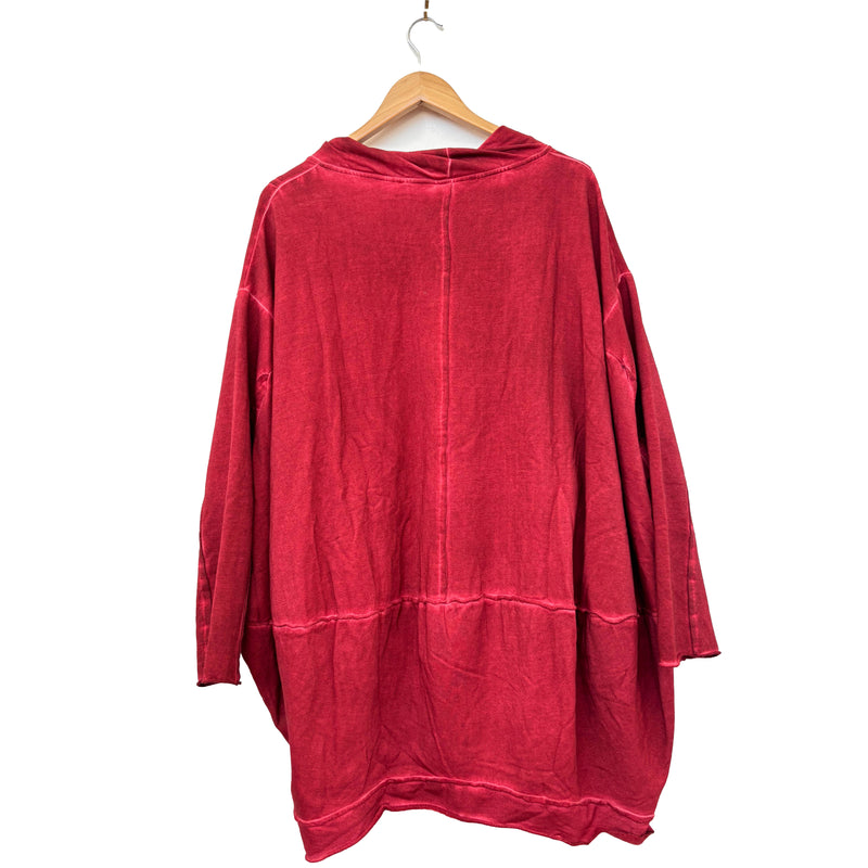 Cocoon Top in Red