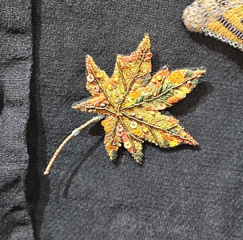 Maple Leaf Brooch