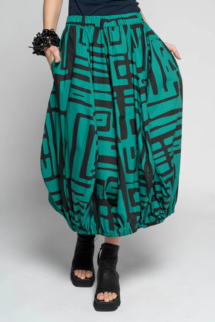 Crossroads Skirt - Emerald