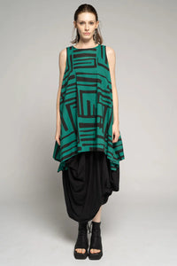 Crossroads Loose Tunic - Emerald