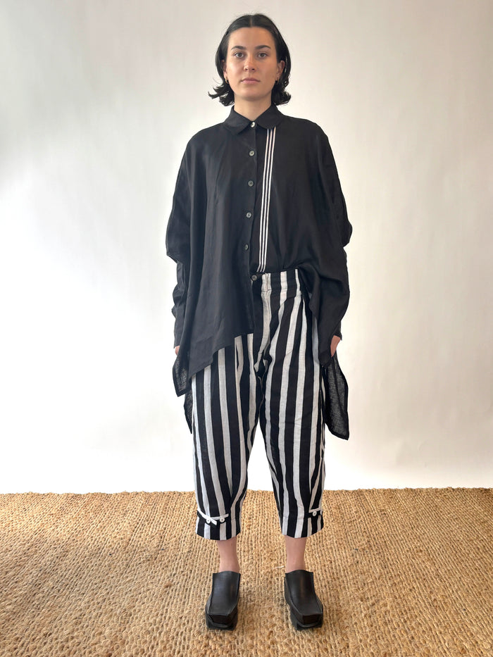 Baruto Pant B/W Stripe