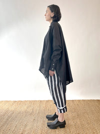 Bircher Black with White Ribbon Shirt