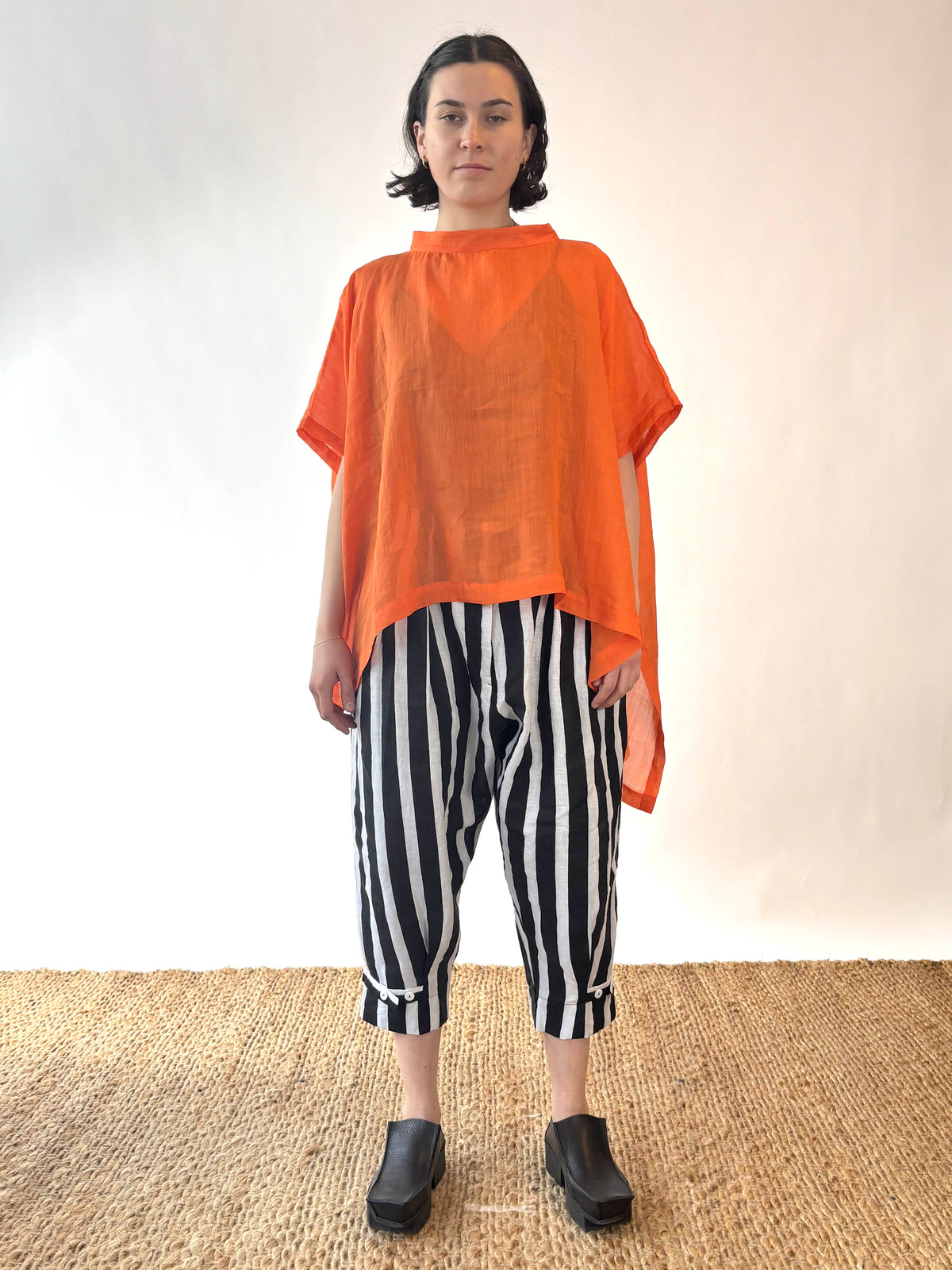 Baruto Pant B/W Stripe