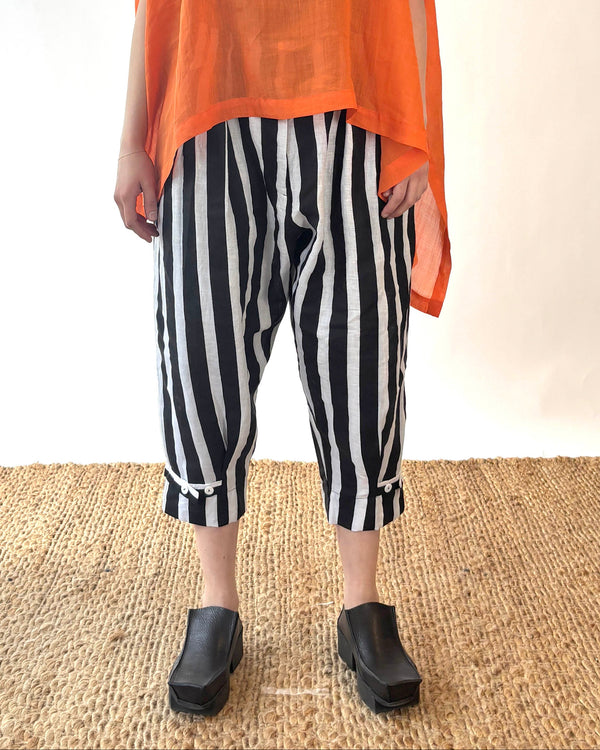 Baruto Pant B/W Stripe