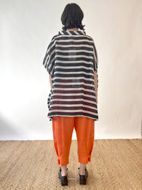 Famu Top B/W Stripe